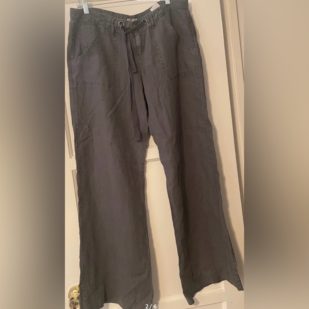 Joie Wide Leg Gray Pants size 8